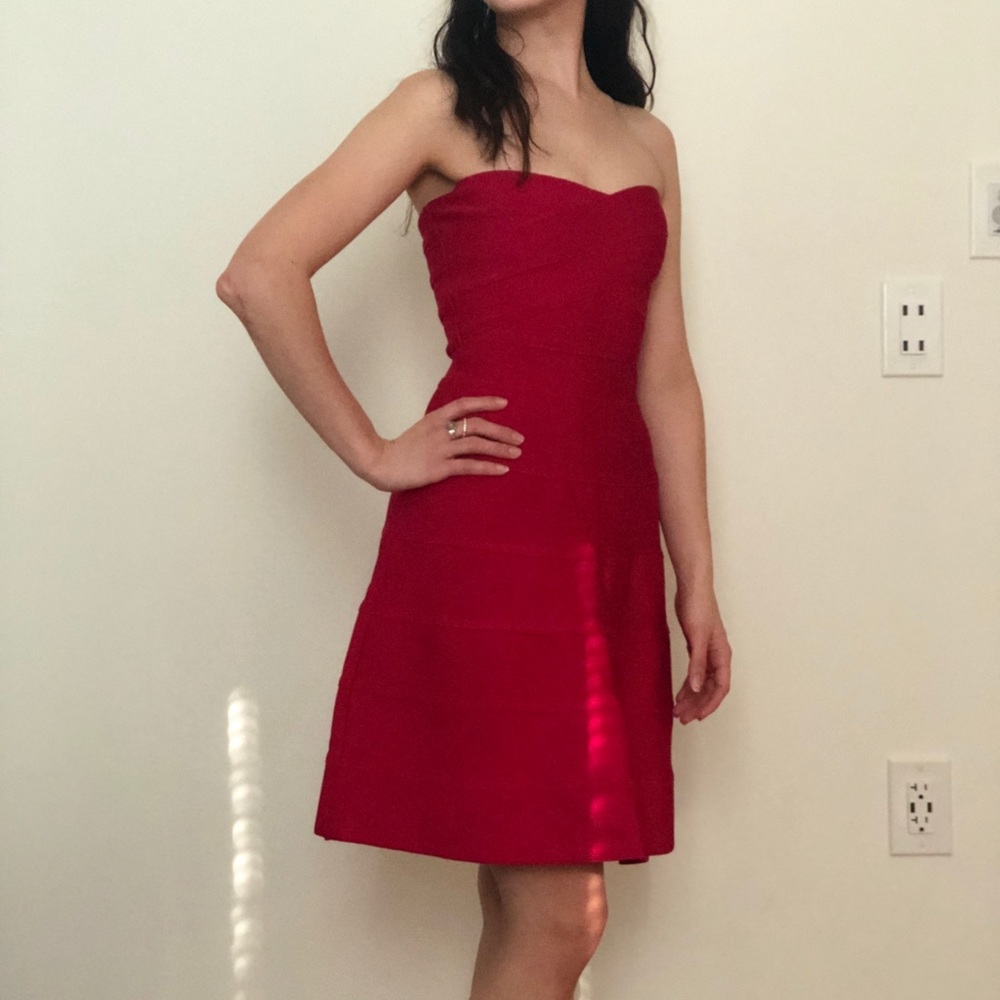 Strapless Dress by ERIN.